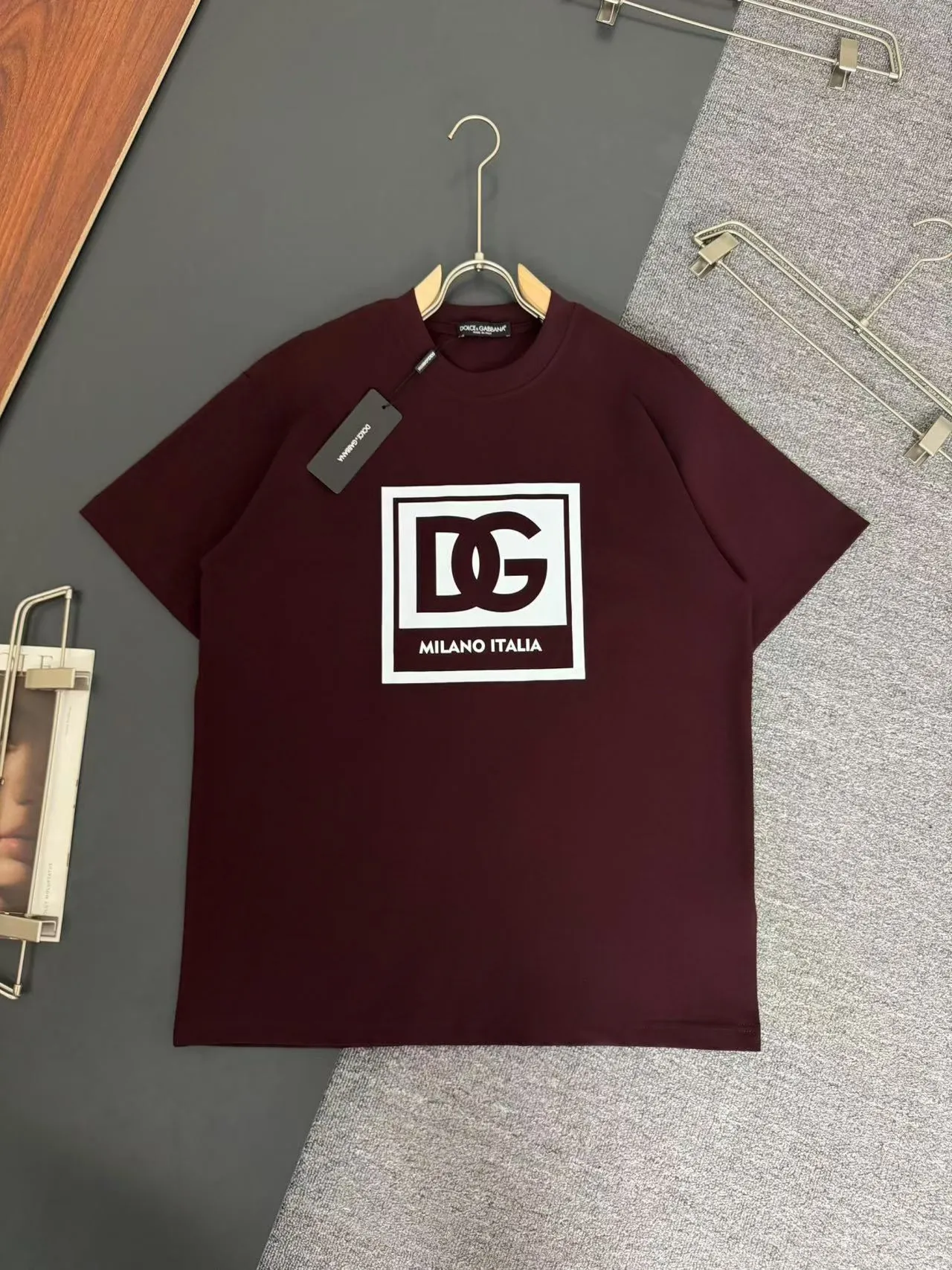 Dolce&Gabbana *DG g Breathable t logo New Arrival t ， Breathable， ， Versatile ：White Black Sizes：S M L XL XXL